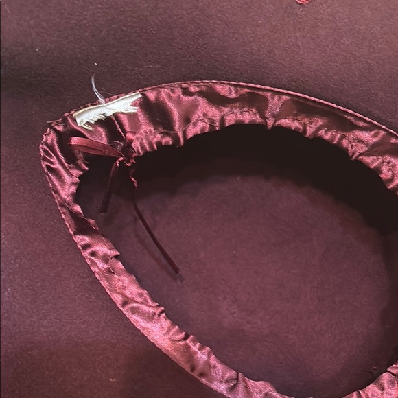 Maroon Homecoming / Derby Hat - Picture 5 of 5